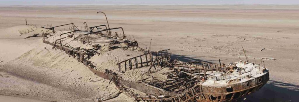 Skeleton Coast National Park Ship